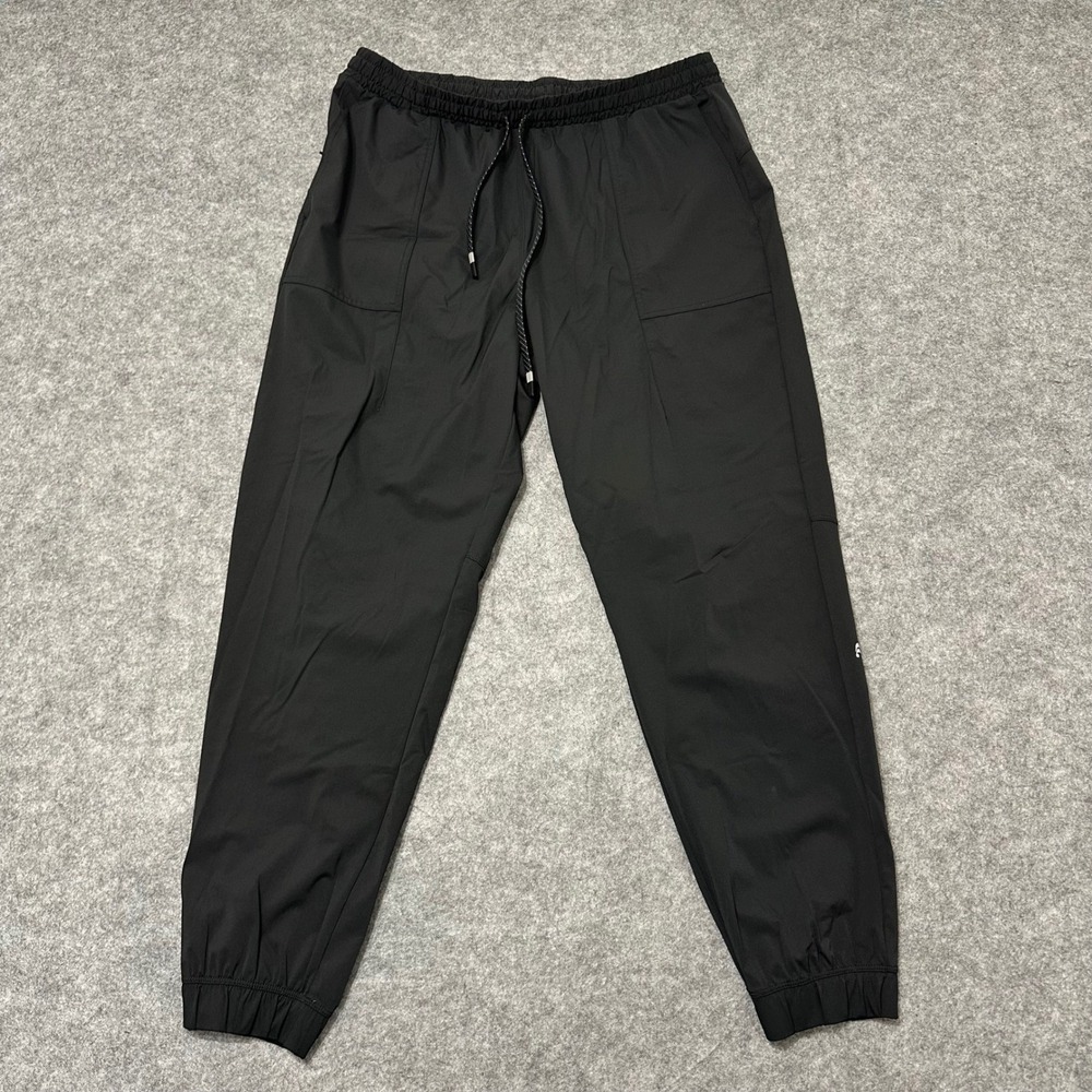 Fabletics The One Jogger Women XL Black Lightweight Activewear Performance Pants